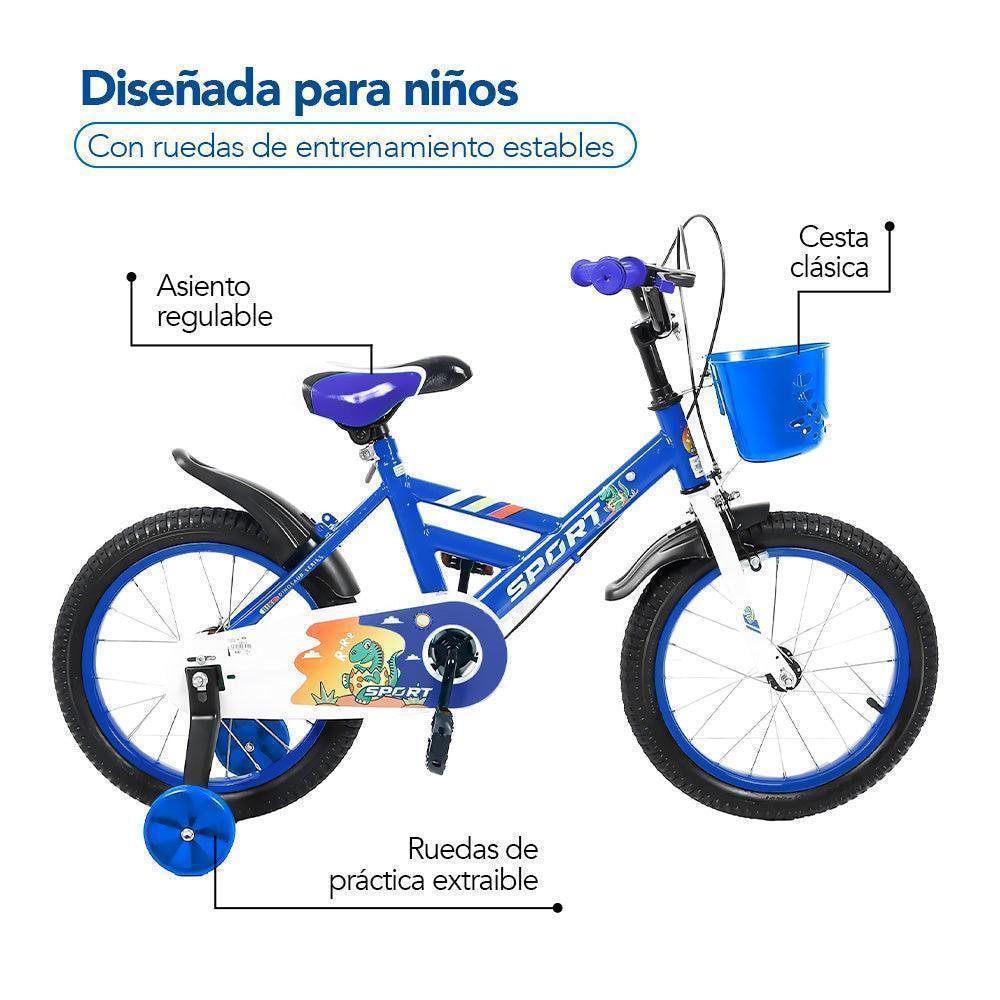 Bicicleta para Niños con Canasta Aro N° 12 A41