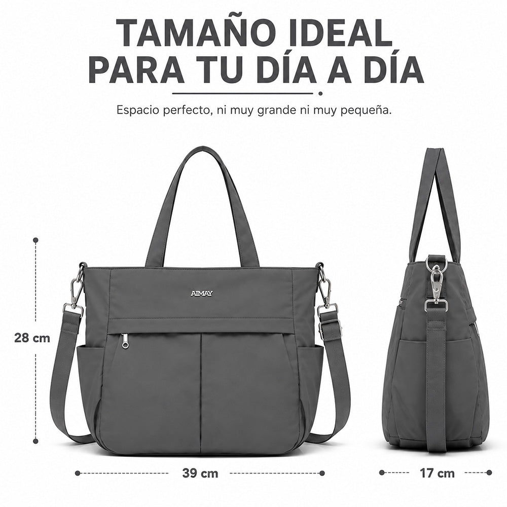 Bolso para Mujer Impermeable con Gran Capacidad y Correa Ajustable CT2