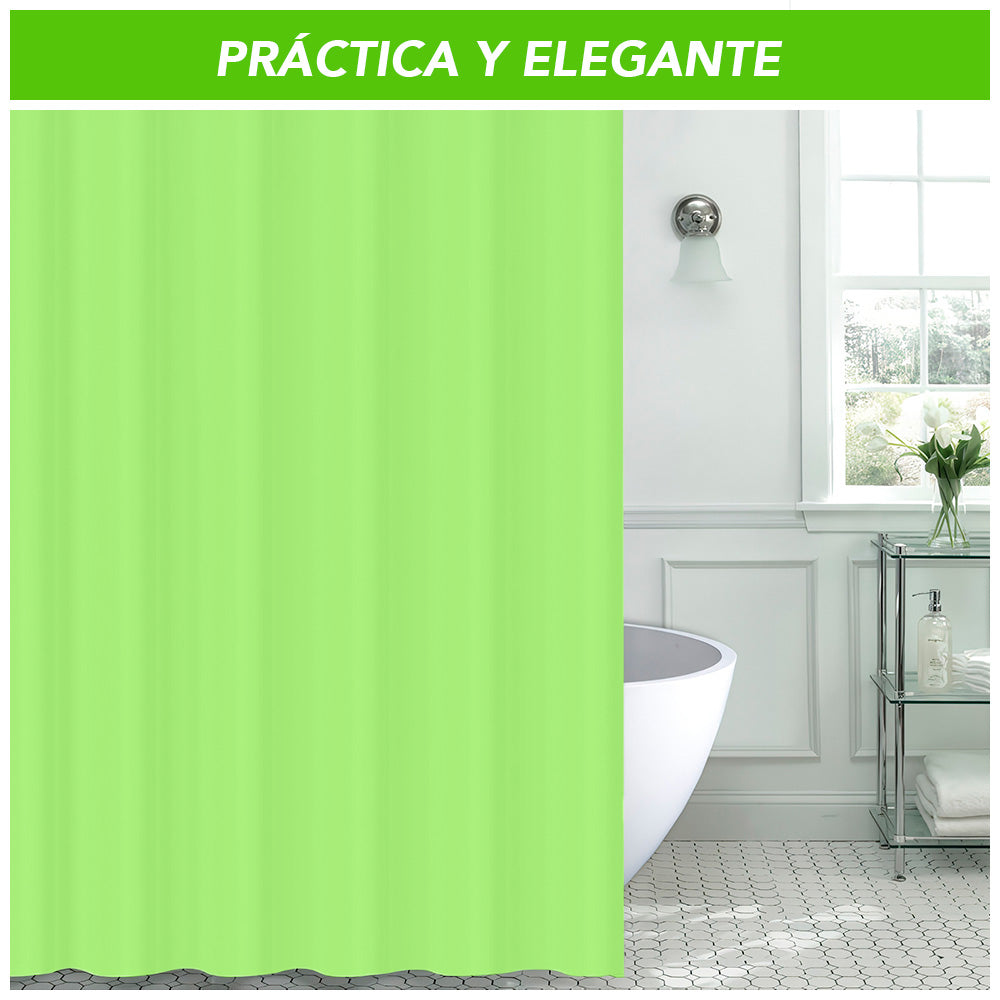 Cortina de Baño Moderna Impermeable BB1