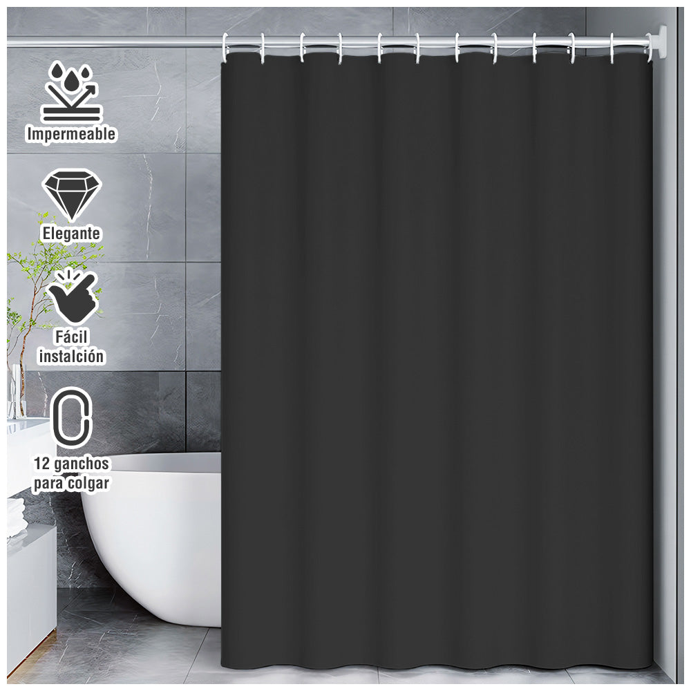 Cortina de Baño Moderna Impermeable U11