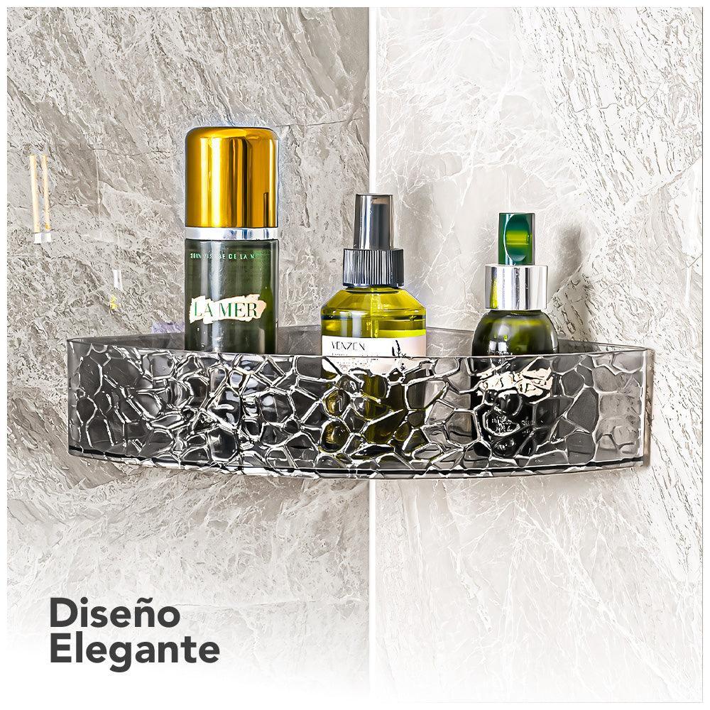 Organizador Esquinero de Baño con Pegatina F84