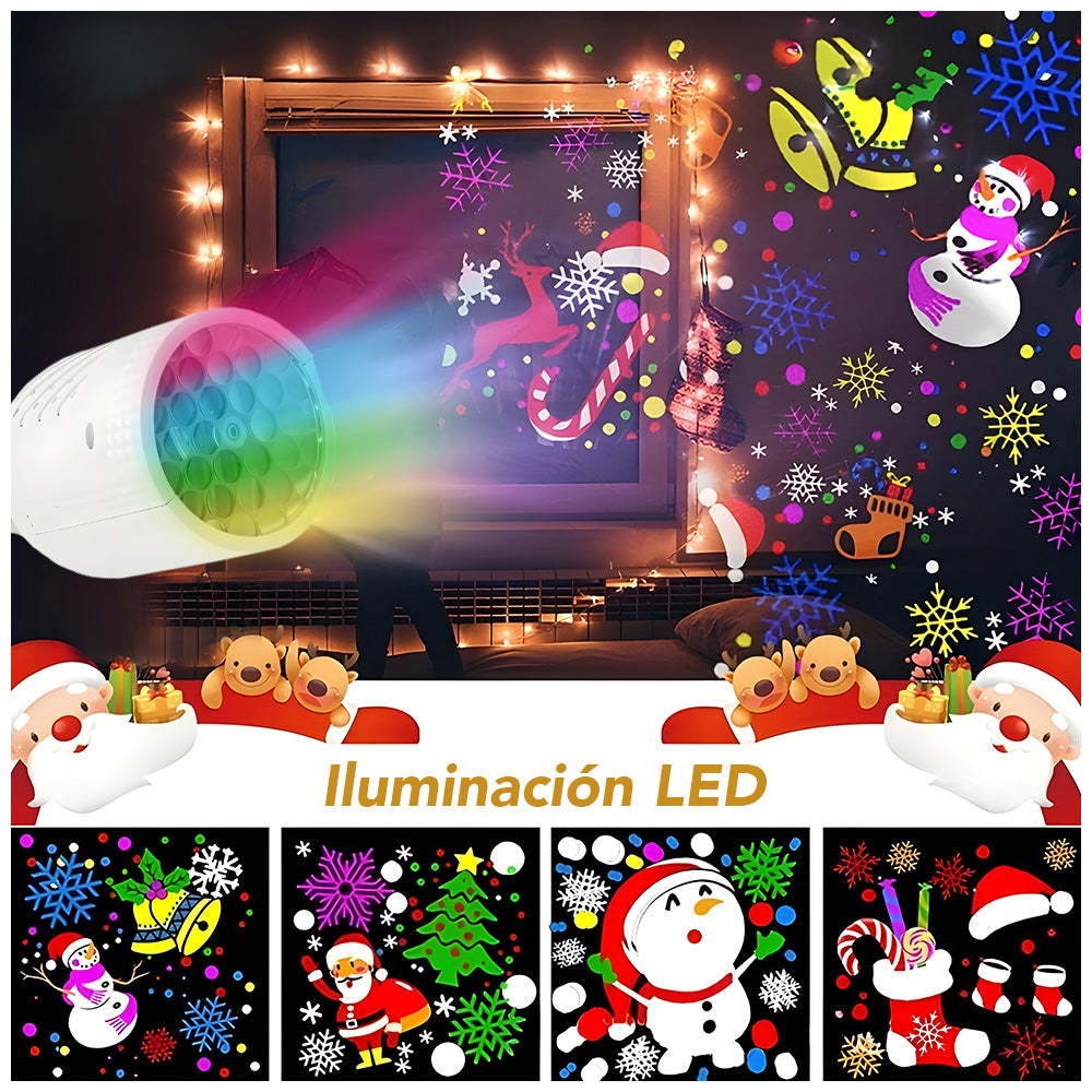 Foco Proyector LED Navideño Colorido K43