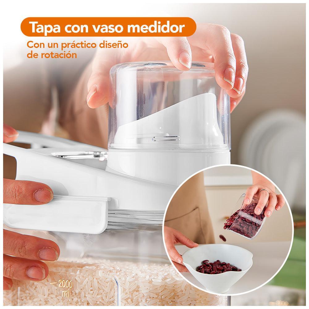 Frasco Contenedor Hermético de Alimentos 2000 ML CH4