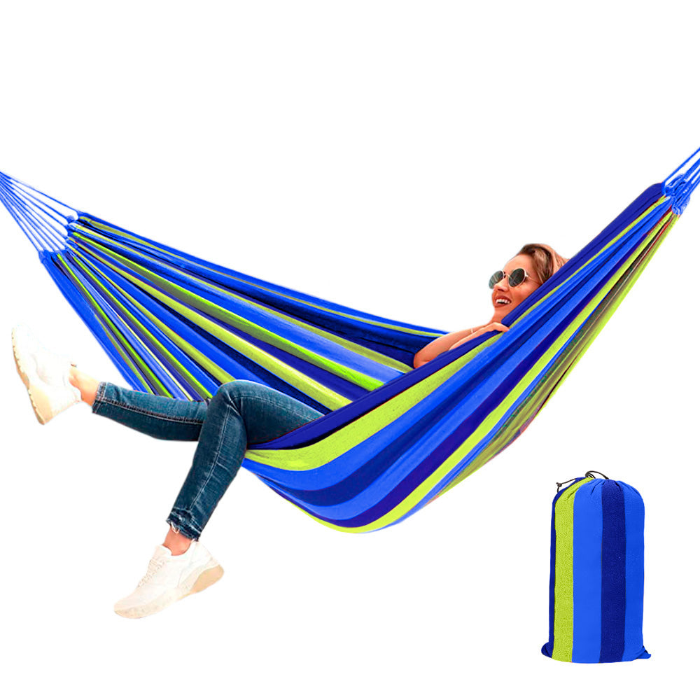 Hamaca Colgante con Funda Portátil Multicolor HF8