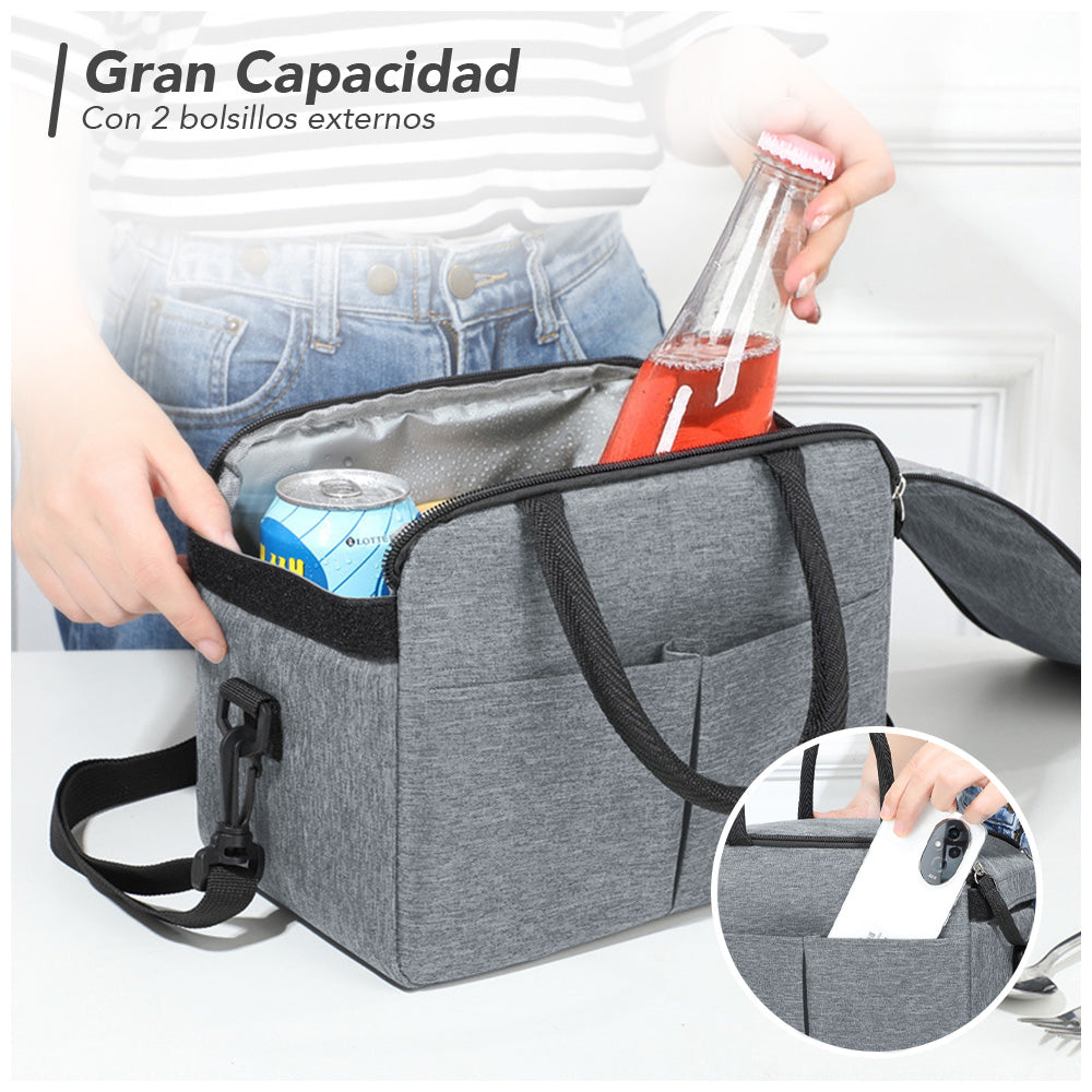 Lonchera Térmica Impermeable con Correa B76