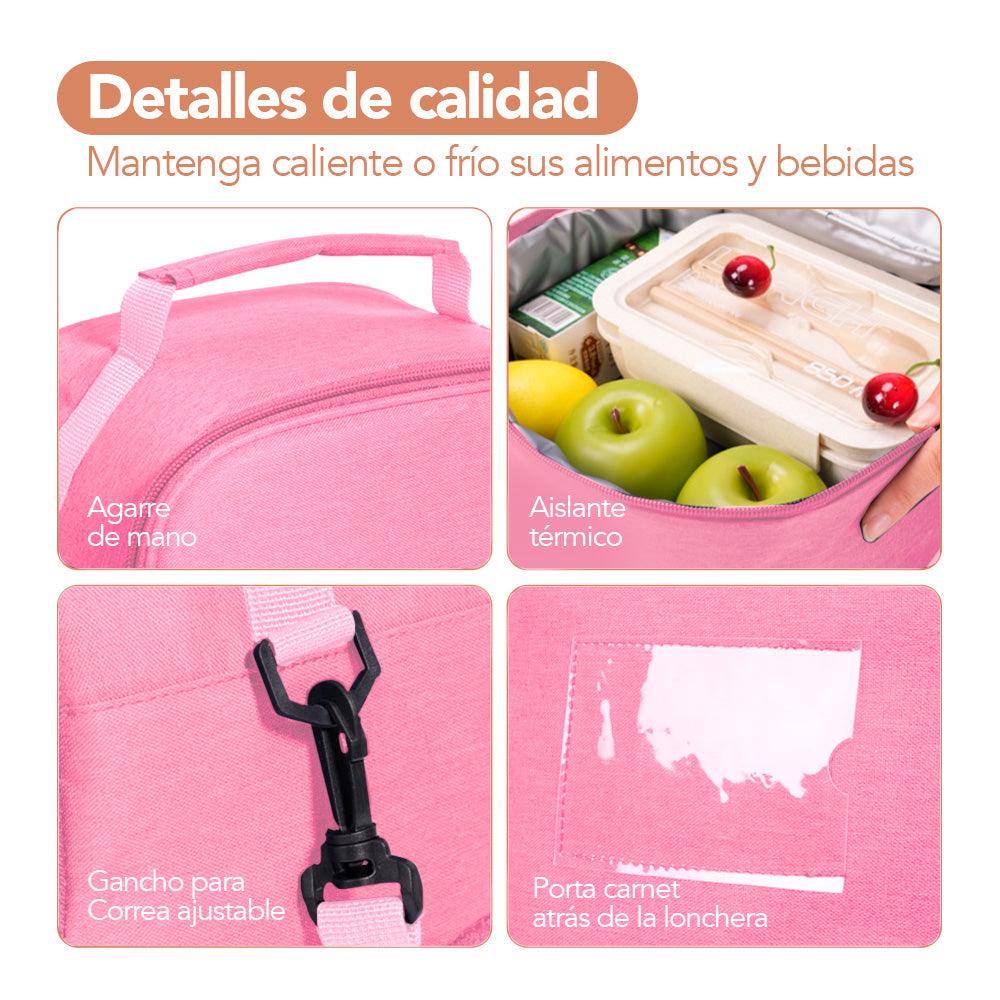 Lonchera Térmica Doble Compartimento para Alimentos I38