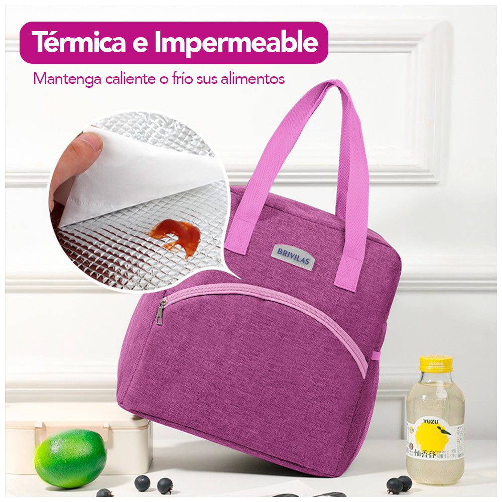 Lonchera Térmica para Comida Y Alimentos Impermeable R33