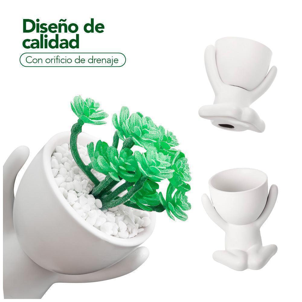Maceta Decorativa Muñequito XWA-141
