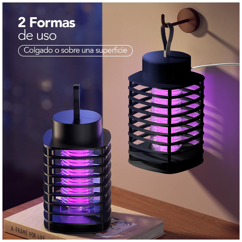 Lámpara Mata Mosquitos Insectocutor Eléctrico con Luz UV NY2