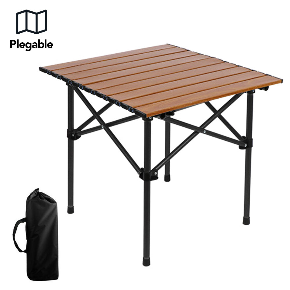 Mesa Plegable Camping con Funda Transportadora M64