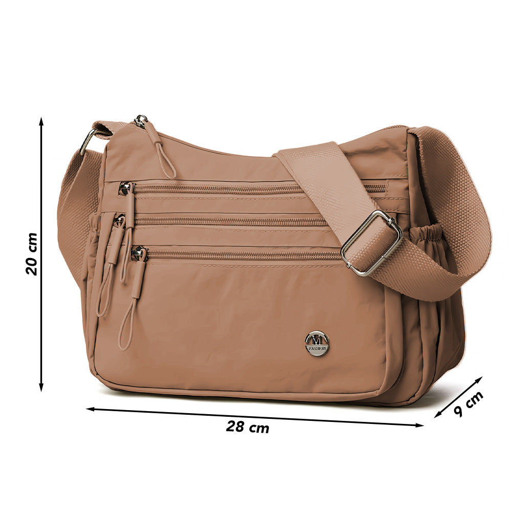 Morral para Mujer con Correa Ajustable Y Múltiples Bolsillos BP3