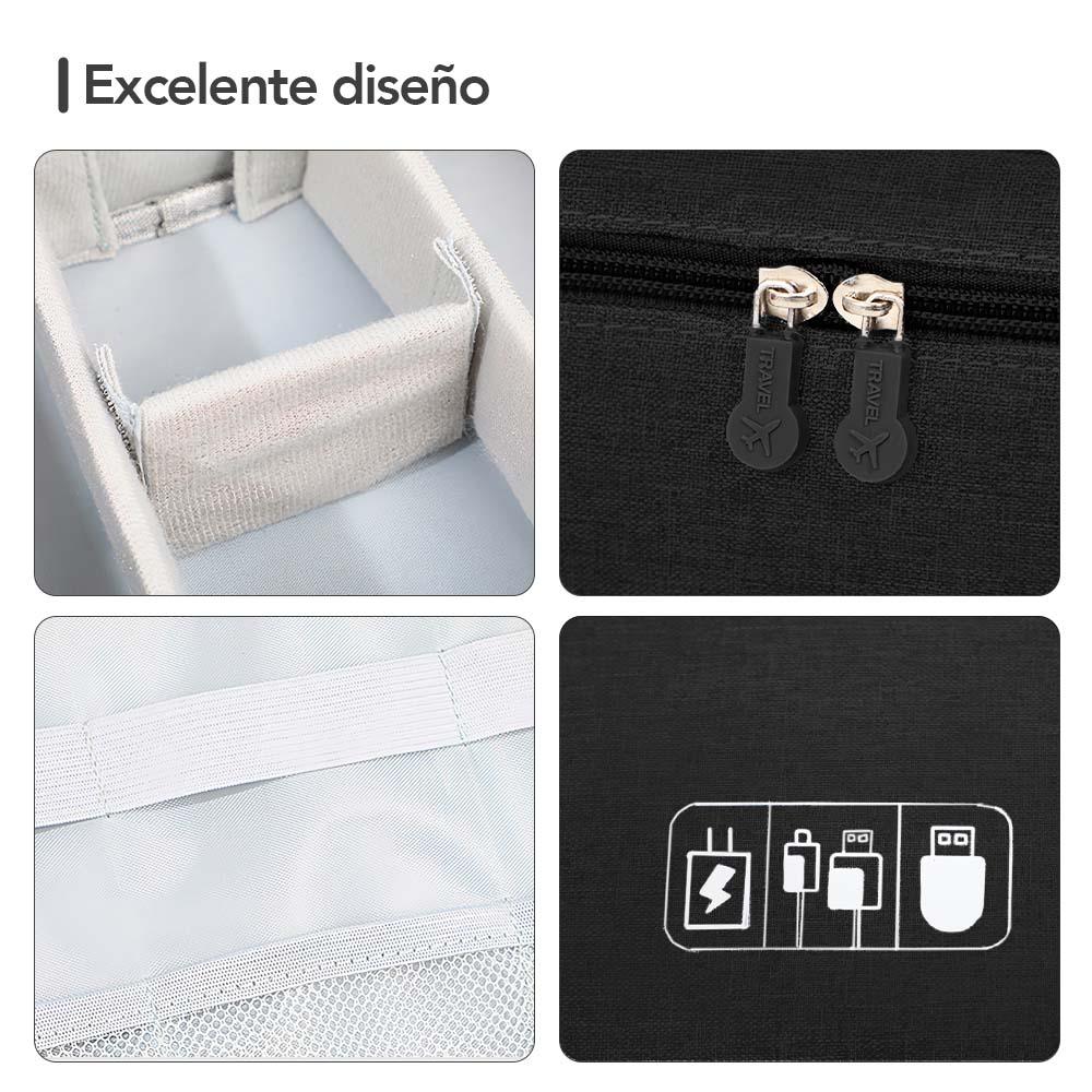 Neceser Organizador de Cables Y Accesorios Portátil BW1