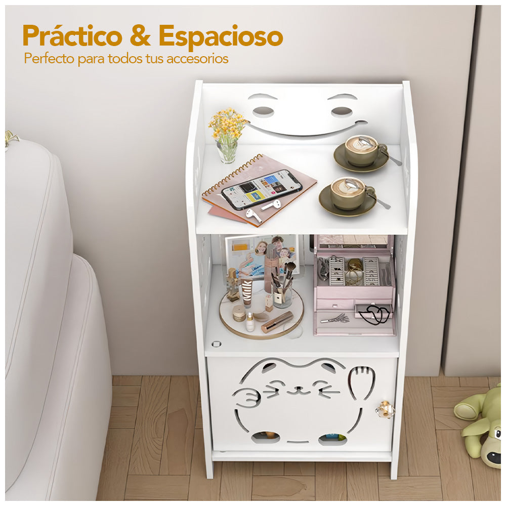 Organizador Estante Multiusos Moderno con Cajón 97B