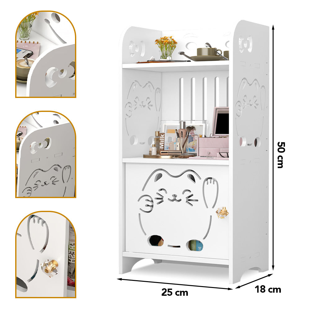 Organizador Estante Multiusos Moderno con Cajón 97B