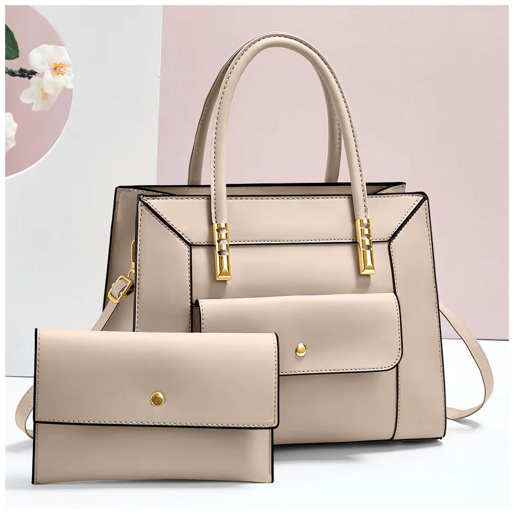 Cartera de Mujer Elegante 2 Piezas con Bolsillo Delantero GD7