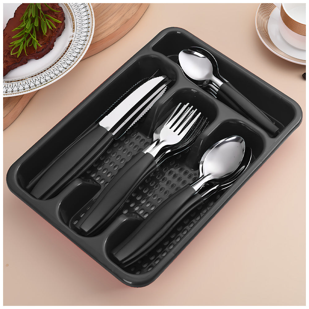 Juego de Cubiertos 25 Piezas con Bandeja L17