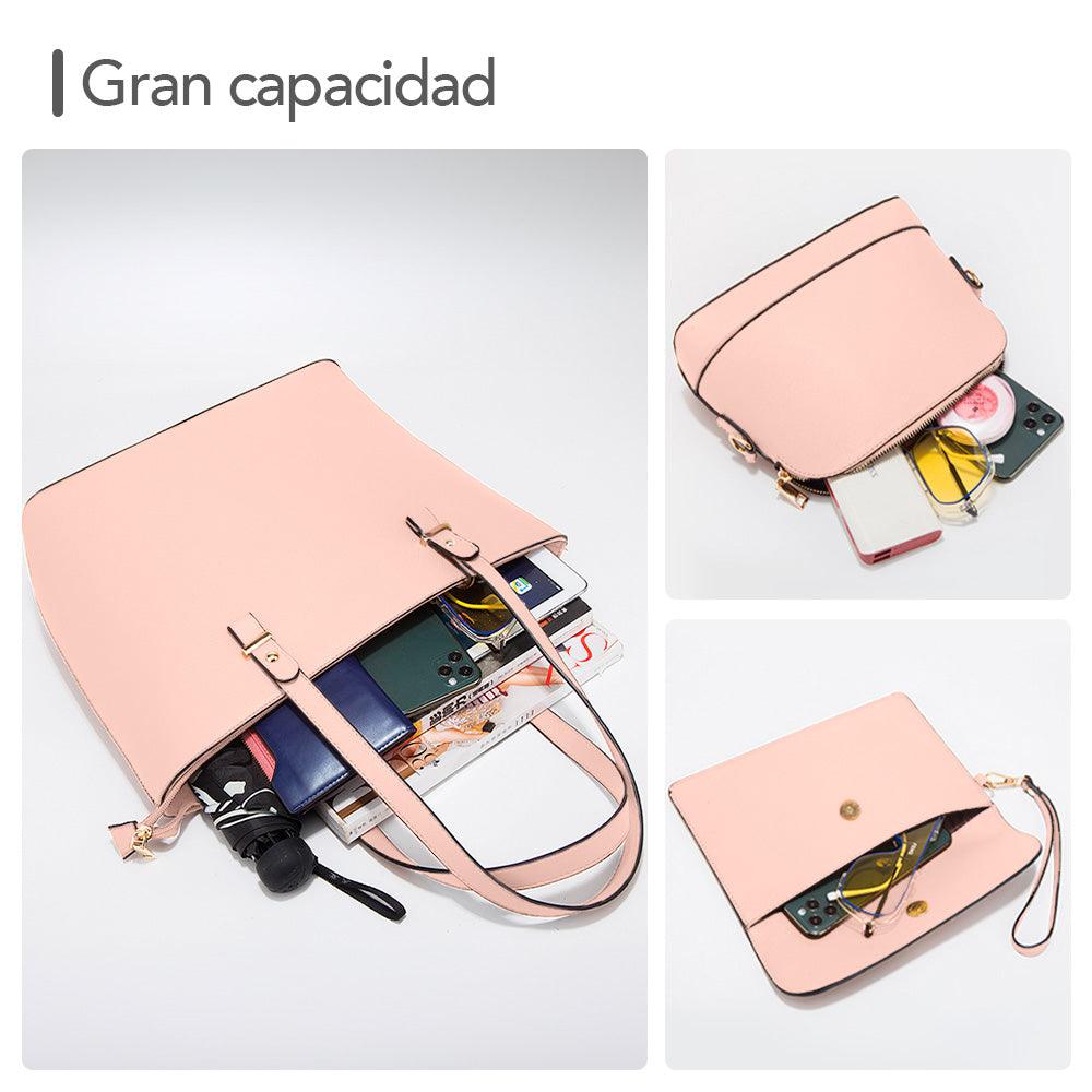 Cartera para Mujer 3 Piezas Elegante 08G