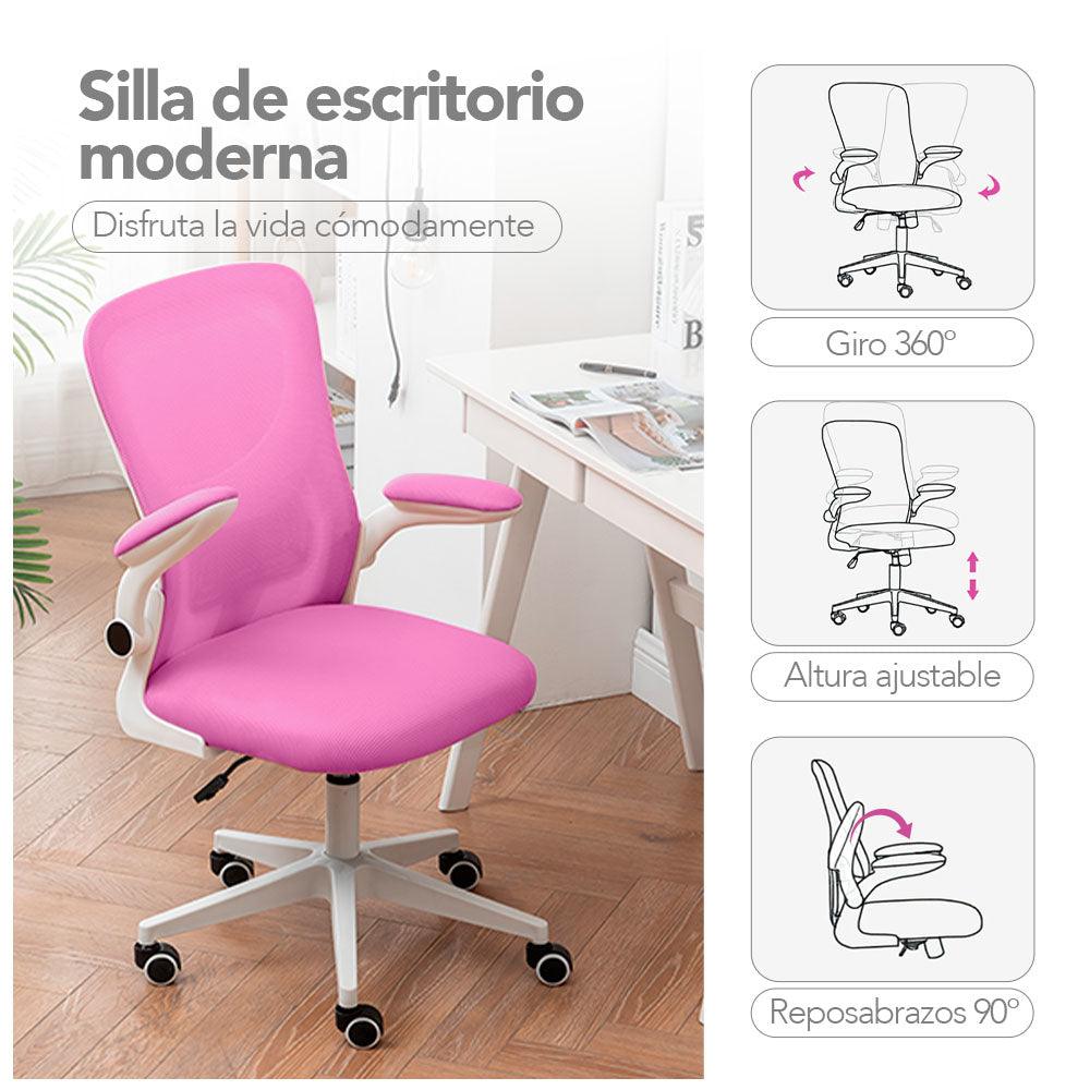 Silla Ergonómica con Reposabrazos Ajustable y Diseño Elegante RS MH2
