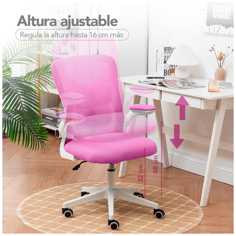Silla Ergonómica con Reposabrazos Ajustable y Diseño Elegante RS MH2