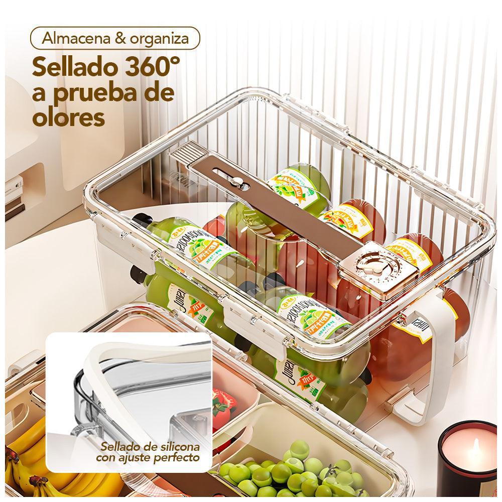 Táper Contenedor Hermético de Alimentos con Asa T01
