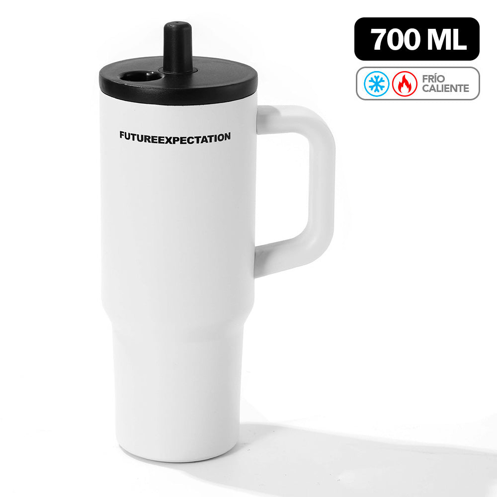 Vaso Térmico de Acero Inoxidable con Sorbete 700 ML Y84