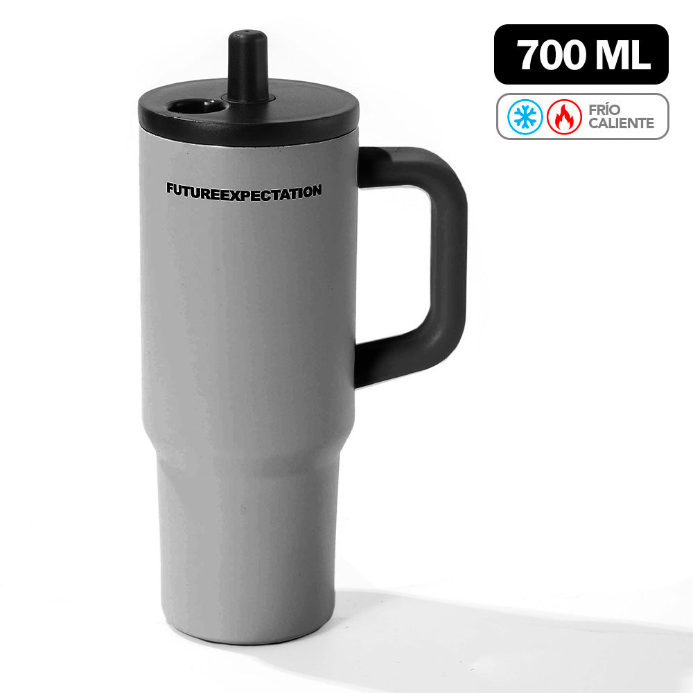 Vaso Térmico de Acero Inoxidable con Sorbete 700 ML Y84