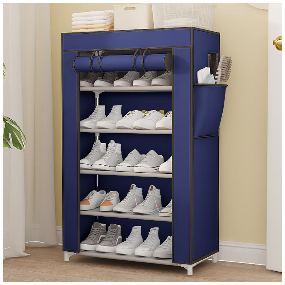 Zapatero Organizador 5 Niveles Desmontable de Tela QQ3
