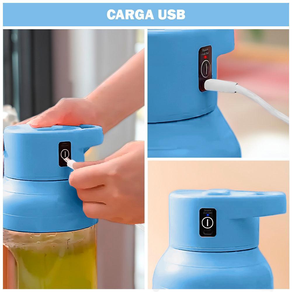 Licuadora Botella Portátil Inalámbrica 1500ml Q18 - Keller Perú