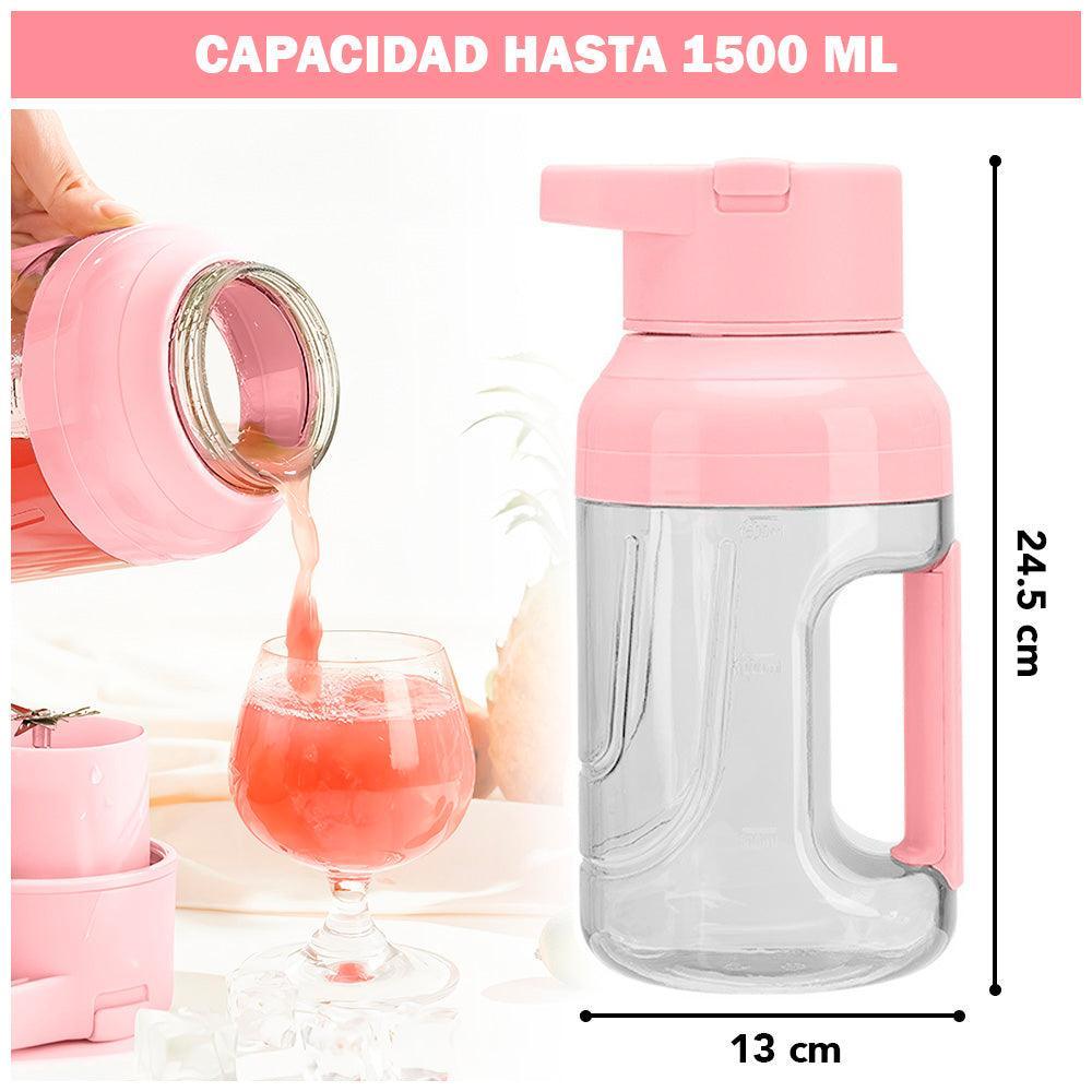Licuadora Botella Portátil Inalámbrica 1500ml Q18 - Keller Perú