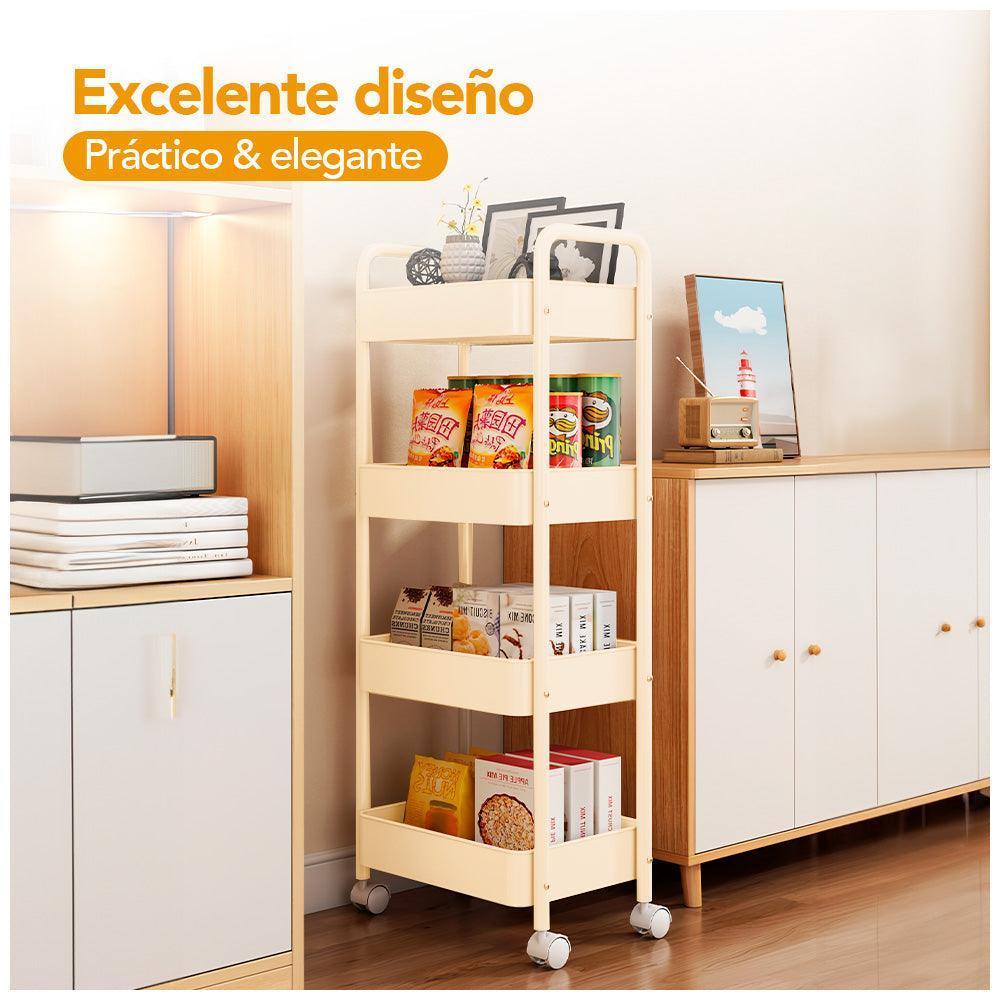 Carrito Organizador 4 Niveles Multiusos JY8 - Keller