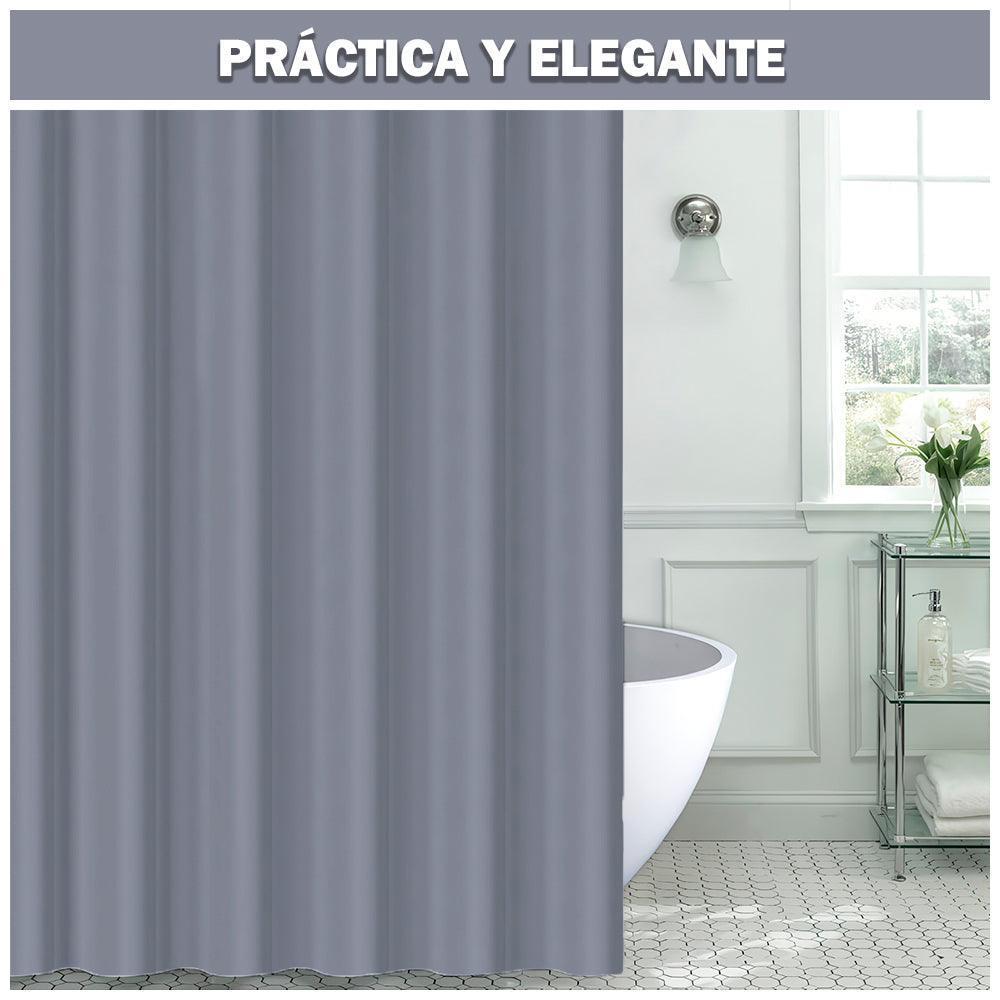Cortina de Baño Moderna Impermeable Accesorio para Ducha U11 - Keller Perú