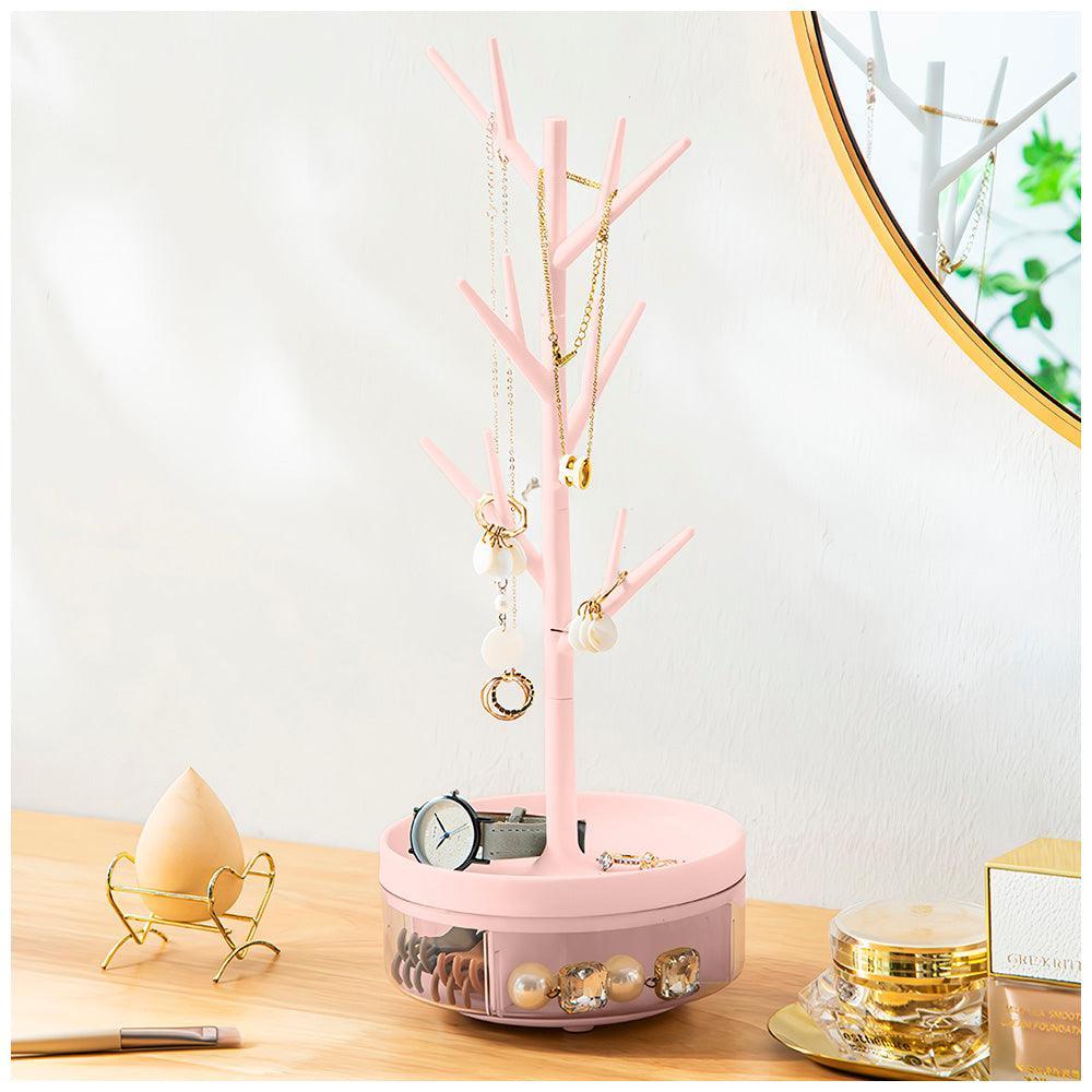 Joyero Organizador Giratorio de Accesorios XU8 - Keller Perú