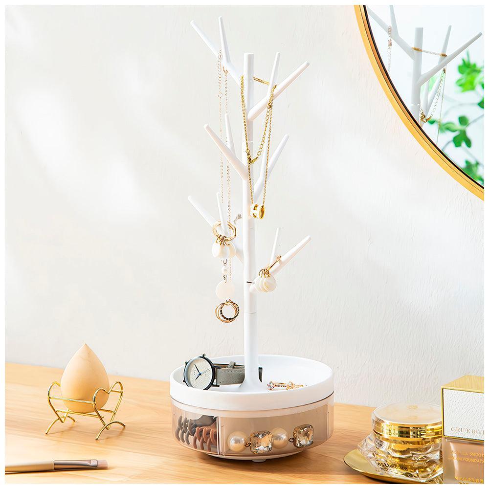 Joyero Organizador Giratorio de Accesorios XU8 - Keller Perú