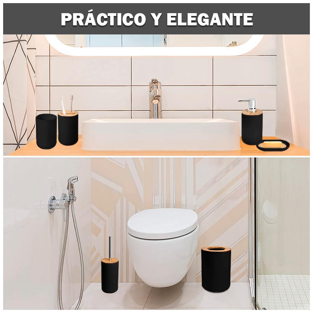 Kit de 6 Accesorios de Baño Moderno O51 - Keller Perú