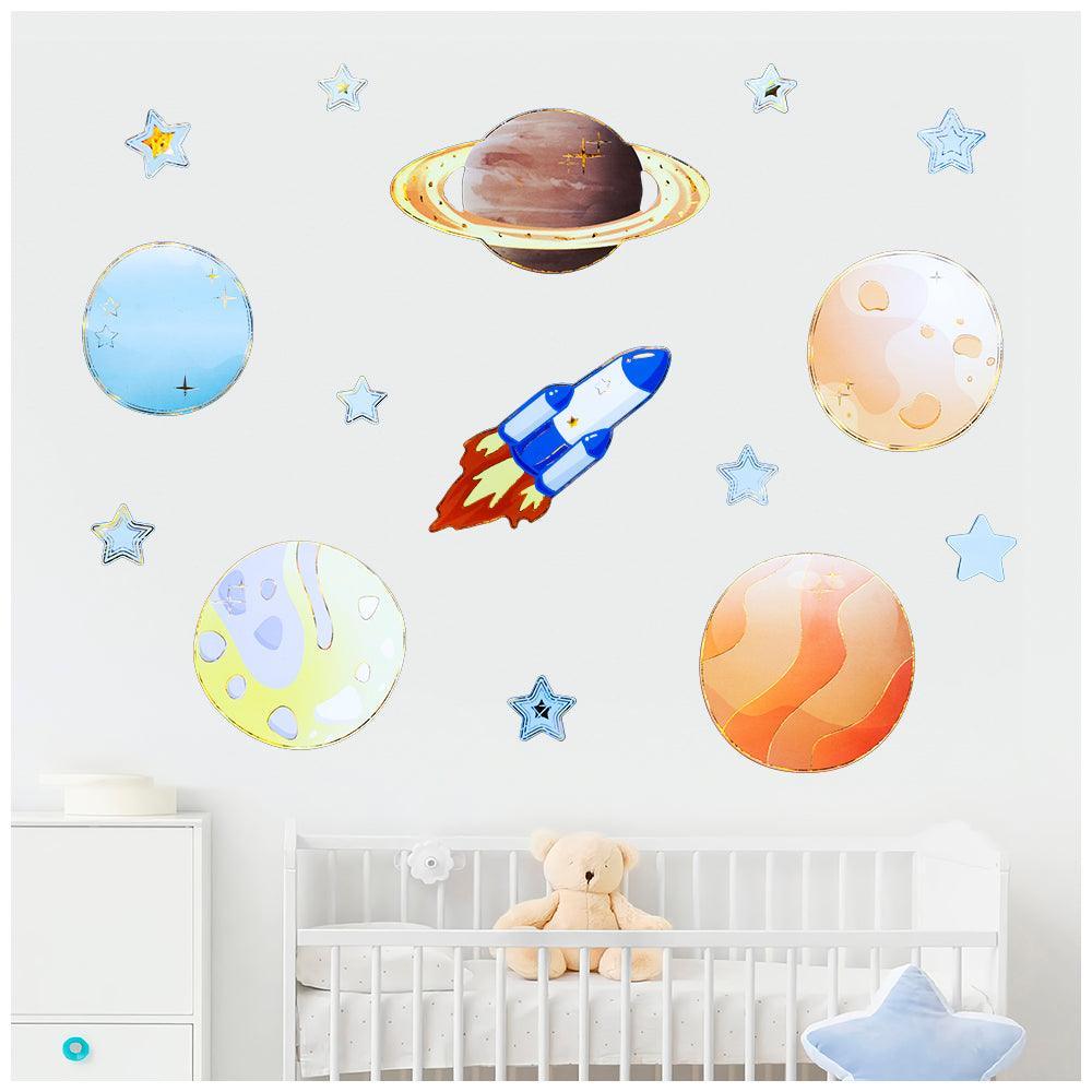 Adhesivo para Pared Infantil 3D 60X30cm S76 - Keller Perú
