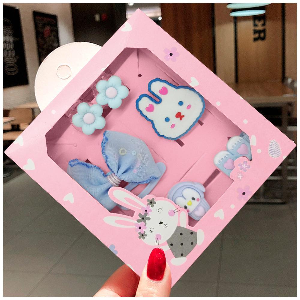 Set de 8 Ganchitos Kawaii para Niñas Accesorio de Cabello S47 - Keller Perú
