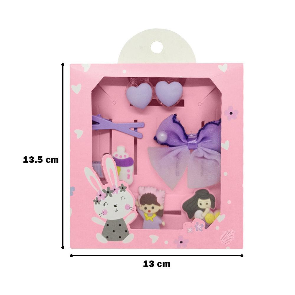 Set de 8 Ganchitos Kawaii para Niñas Accesorio de Cabello S47 - Keller Perú