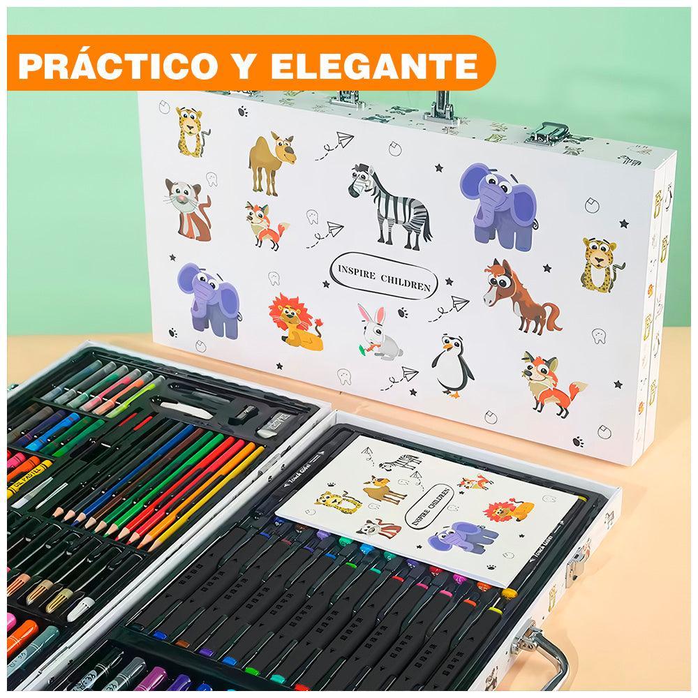 Set de arte 96 piezas Maleta para Niños FN5 - Keller Perú