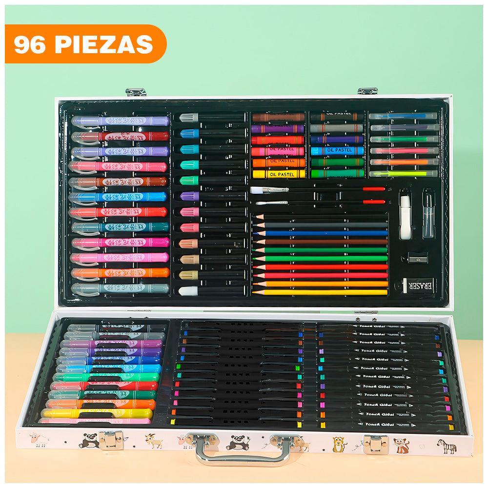 Set de arte 96 piezas Maleta para Niños FN5 - Keller Perú