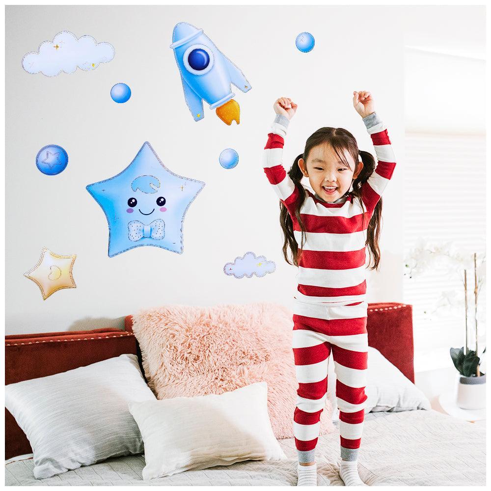 Adhesivo para Pared Infantil 3D 60X30cm S76 - Keller Perú