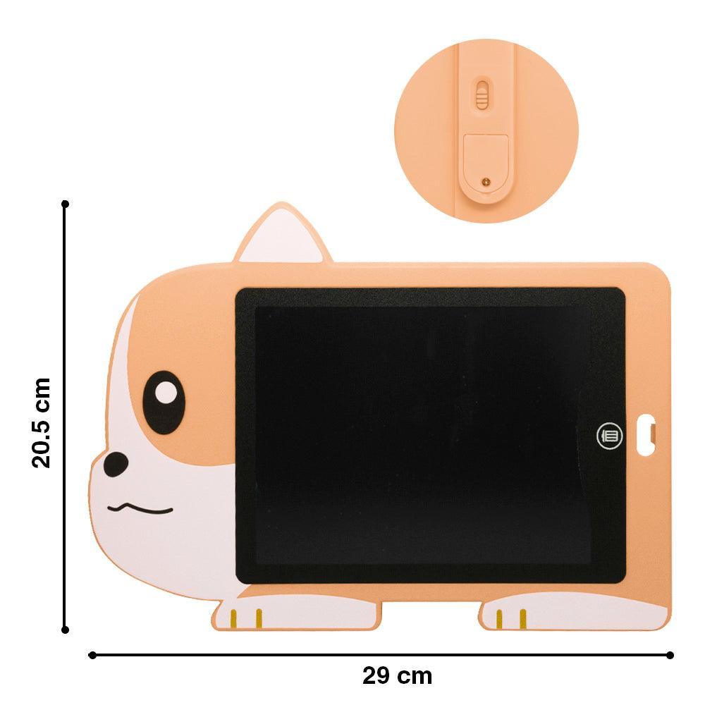 Tablet Pizarra de Dibujo LCD Trazo de Colores para Niños Diseño Perro HD2 - Keller Perú