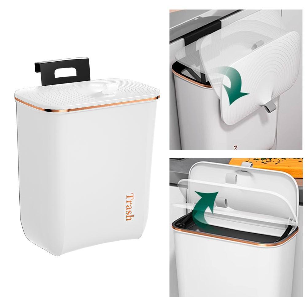Tacho de Basura Colgante Papelera Contenedor con Tapa H01 - Keller Perú