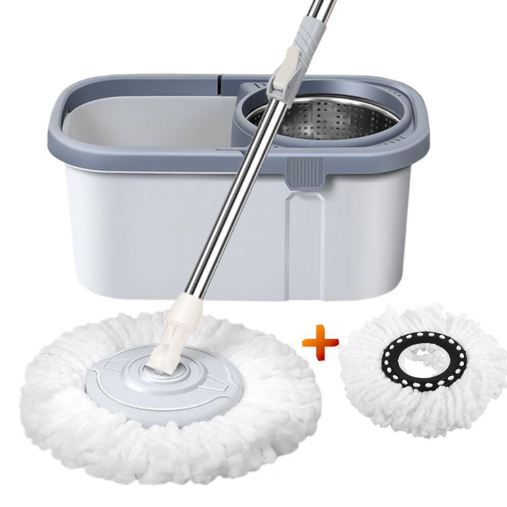 Balde Escurridor Trapeador Giratorio Automático Cuadrado - Keller Perú