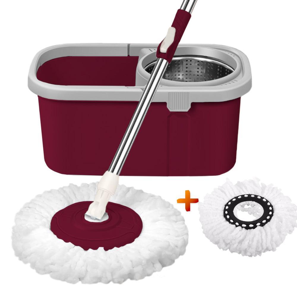 Balde Escurridor Trapeador Giratorio Automático Cuadrado - Keller Perú