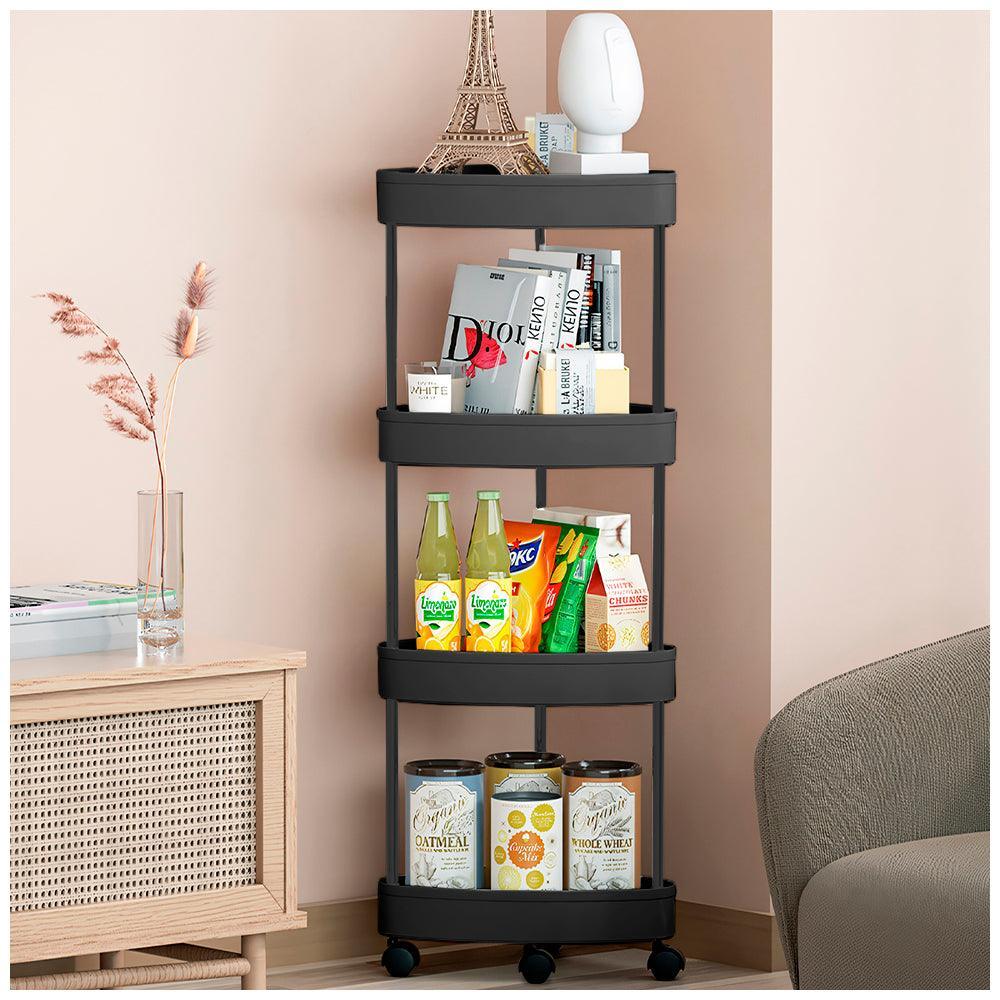 Carrito Organizador Estante Esquinero con Ruedas Multiusos YG5 - Keller Perú