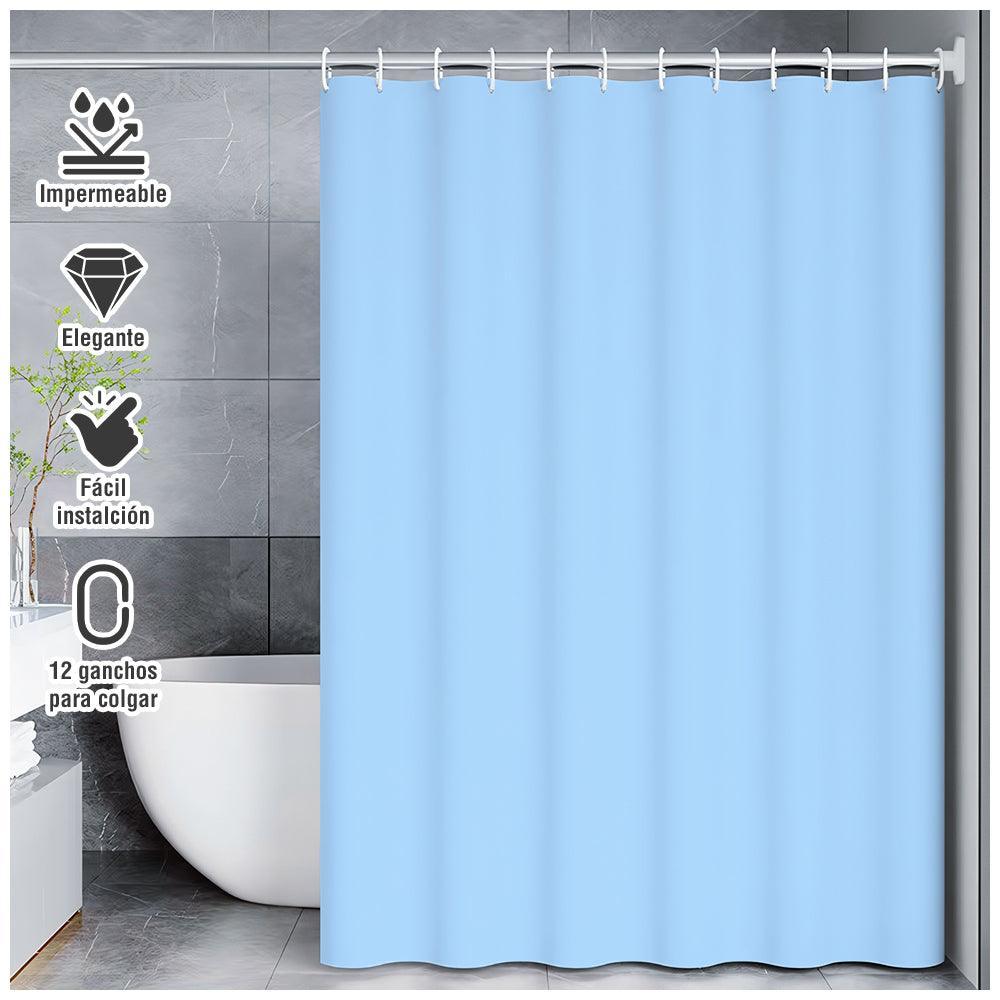 Cortina de Baño Moderna Impermeable Accesorio para Ducha U11 - Keller Perú