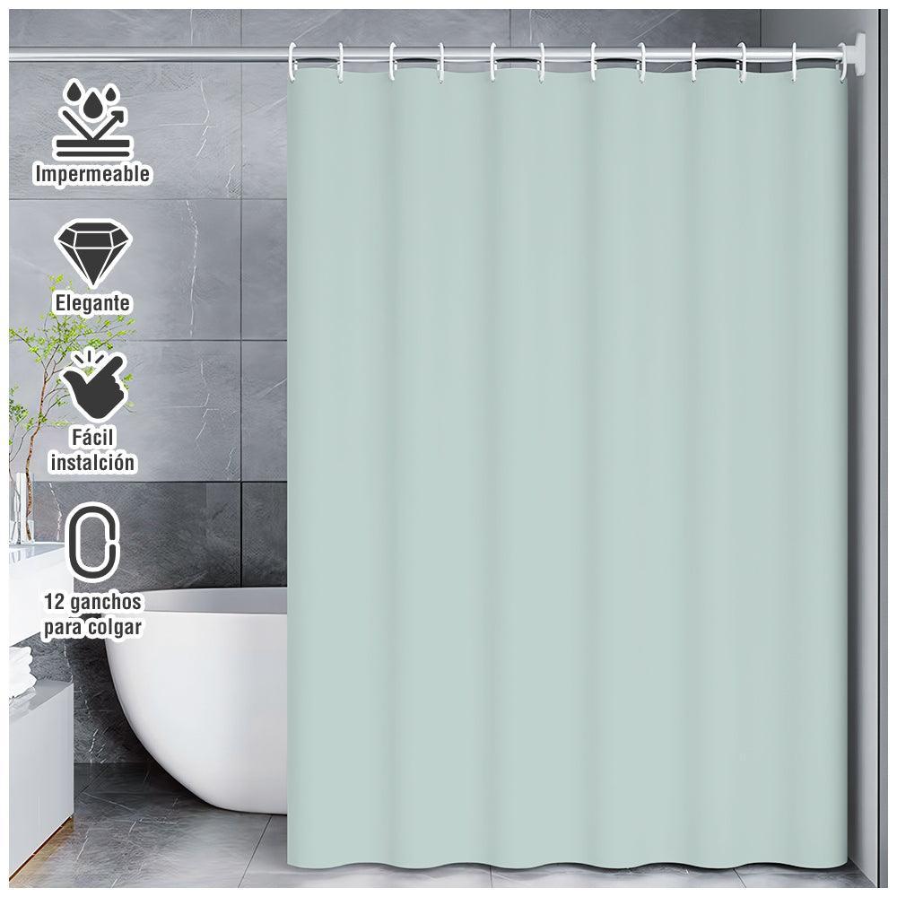 Cortina de Baño Moderna Impermeable Accesorio para Ducha U11 - Keller Perú