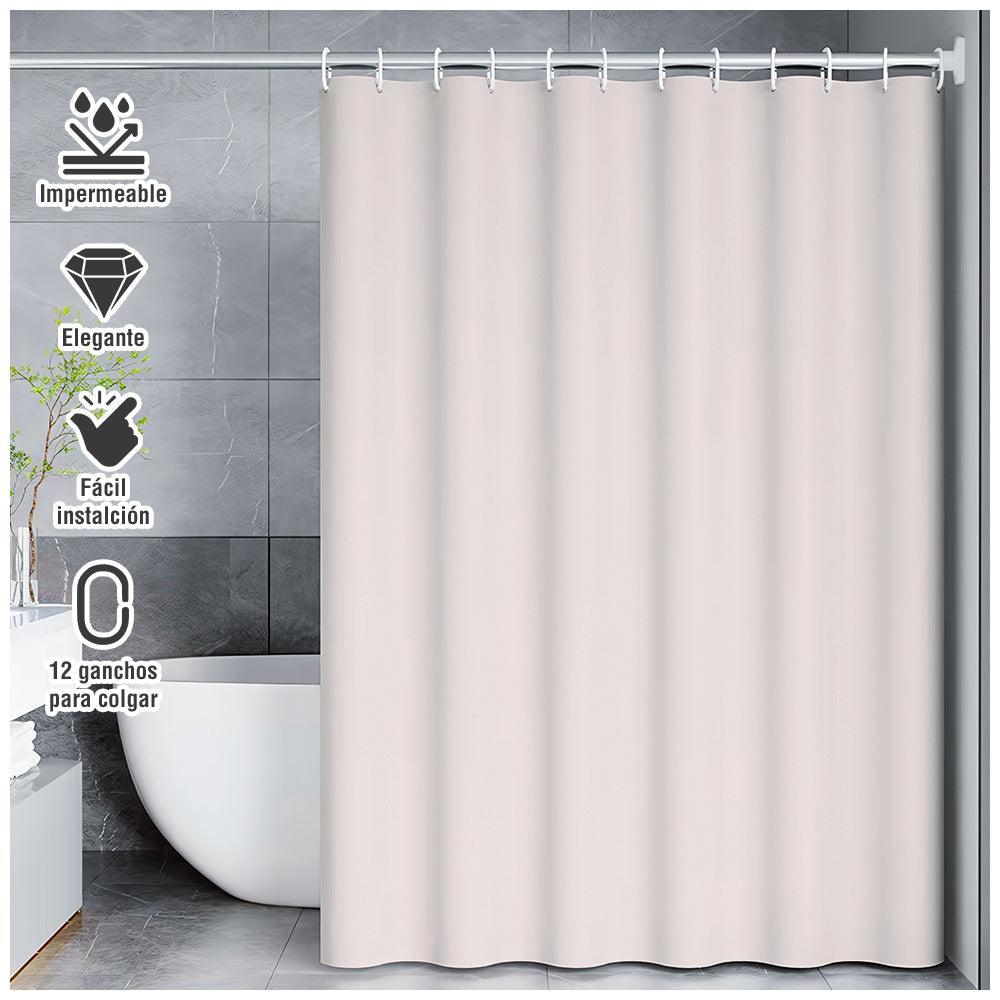 Cortina de Baño Moderna Impermeable Accesorio para Ducha U11 - Keller Perú
