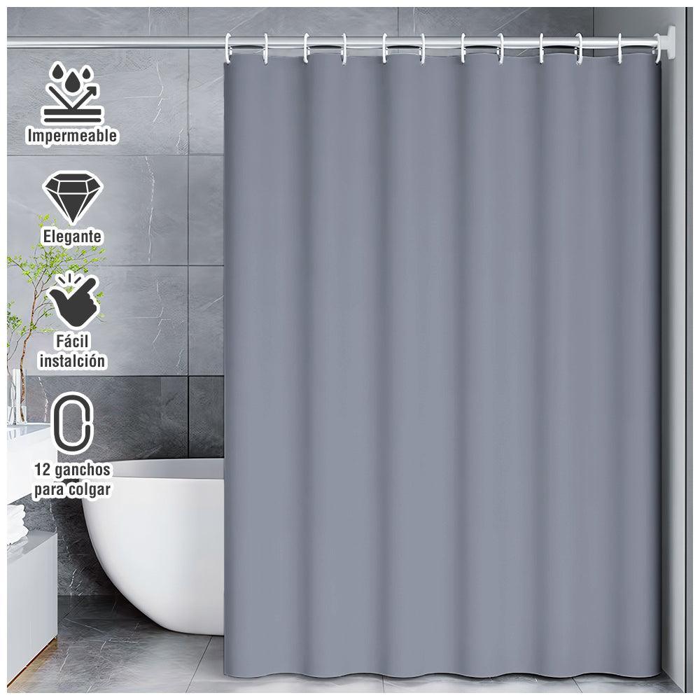 Cortina de Baño Moderna Impermeable Accesorio para Ducha U11 - Keller Perú
