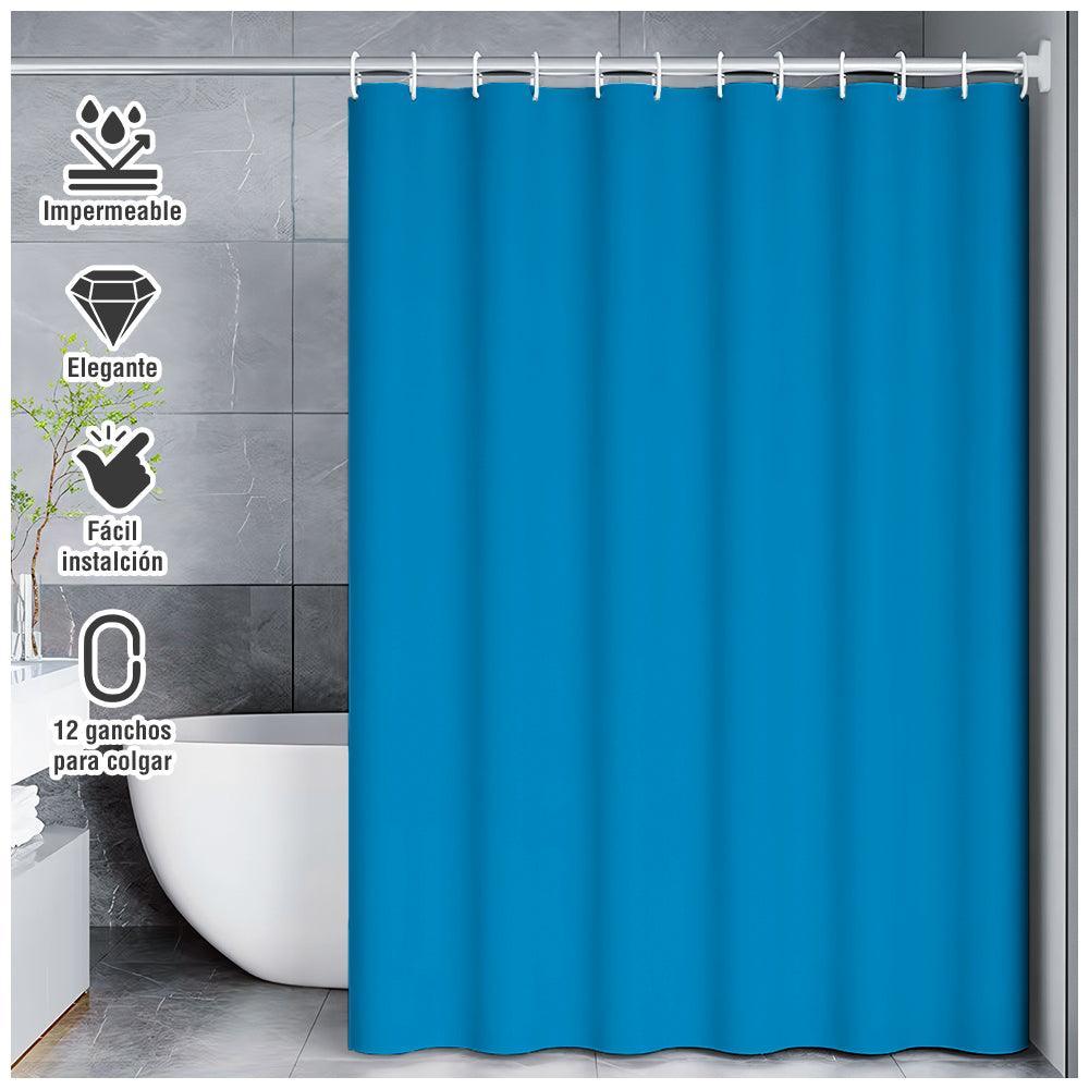 Cortina de Baño Moderna Impermeable Accesorio para Ducha U11 - Keller Perú